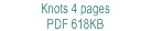 Knots 4 pages PDF 618KB